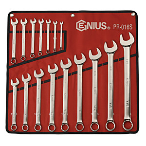 16 Piece SAE Combination Wrench Set GNSPR016S