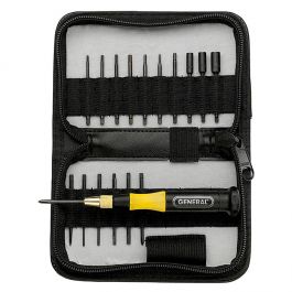 General Tools 18pc Multi-Bit Precision Screwdriver Set
