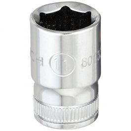 GearWrench 1/4" Drive 6 Point 15mm Socket - Metric