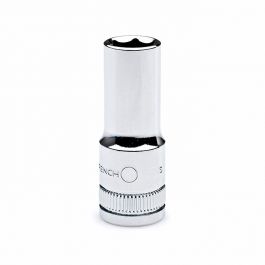 GearWrench 1/4" Drive 6 Point Deep 10mm Socket - Metric