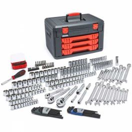 GearWrench 219pc Mechanics Tool Set with Tool Box - SAE and Metric