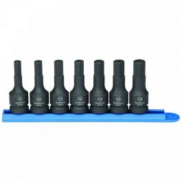 GearWrench 7pc 1/2" Dr Impact Metric Hex Socket Set