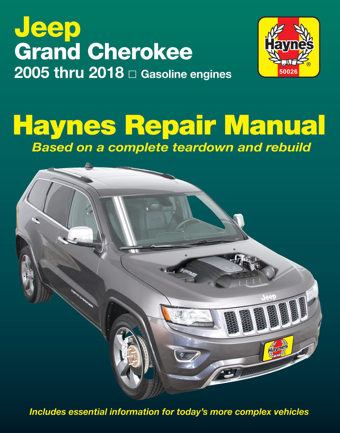 Haynes Manuals 50026 for 05-14 Jeep Grand Cherokee WK