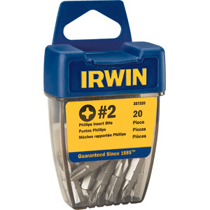 #2 Phillips Insert Bit, 20 Pk. IRW357320