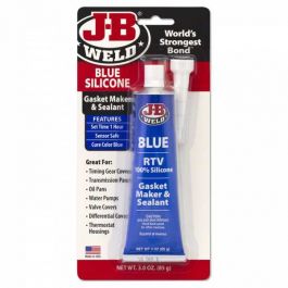 J-B Weld Blue RTV Silicone Sealant - 3 oz