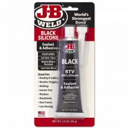 J-B Weld Black RTV Silicone Sealant - 3 oz