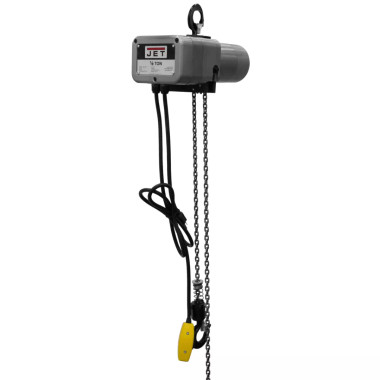JET Tools 110100 JSH-275-10, 1/8 Ton 10' Lift Electric Hoist, 115V