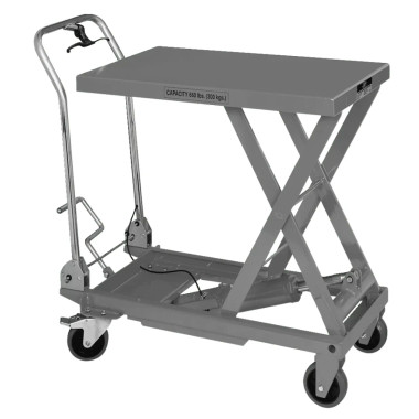 JET Tools 140777 SLT-660F, Scissor Lift Table, Folding Handle, 660-lb. Capacity