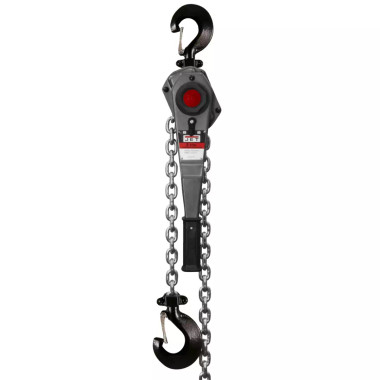 JET Tools 376902 JLH-300-15PSH, JLH Series 3 Ton Lever Hoist, 15' Lift with Overload Protection & Shipyard Hooks