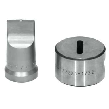 Edwards PDOB3/16X1 3/16x1 Oblong Punch & Die Set with Key-Way