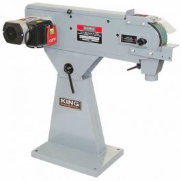 King Industrial 3" x 79" Metal Belt Sander