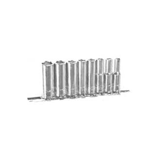 8 Piece 1/4 inDrive SAE Deep Socket Set