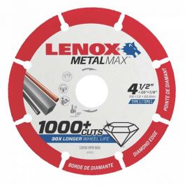 Lenox METALMAX 4-1/2" Diamond Cut-Off Wheel