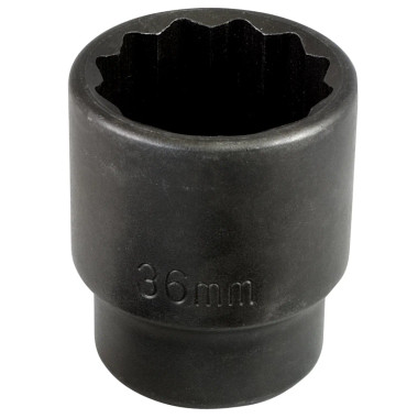 Lisle 22090 36mm 12pt Short Socket