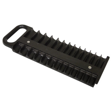Lisle 40130 1/4” Magnetic Socket Holder, Black