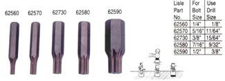 Super Out Set (Extracts 1/4 into 1/2 inand larger bolts)