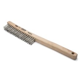 Lincoln Electric Stainless Steel Wire Brush, 3 x 19