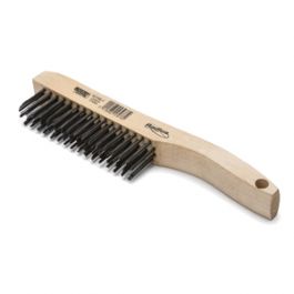 Lincoln Electric Carbon Steel Wire Brush, 4 x 16