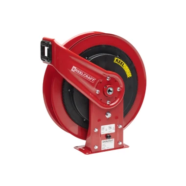 Reelcraft RS7600 OMP 3/8 in. x 50 ft. REELSAFE Controlled Return Hose Reel