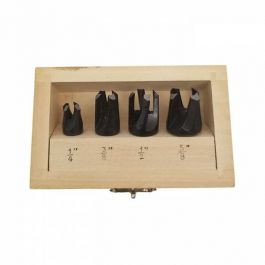 Magnum Cylindrical Plug Cutter Set 4pc HSS - PCSET04C