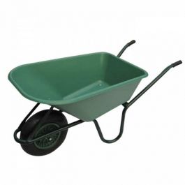 Magnum 5.5 cu ft Flat Free Wheels Plastic Wheelbarrow - WB6424S