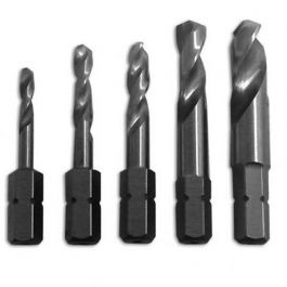Milescraft 5pc Stubby Drill Bit Set