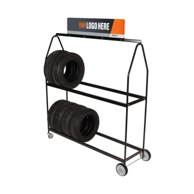 Martins Industries MTD-72 Mobile tire display rack