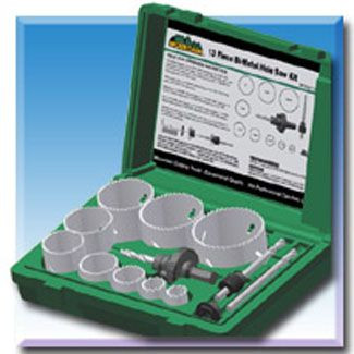 13 Pc. Bi-Metal Hole Saw Kit