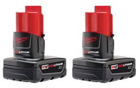 2 Pack XC High Capacity REDLITHIUM-Batteries MWK-48-11-2412