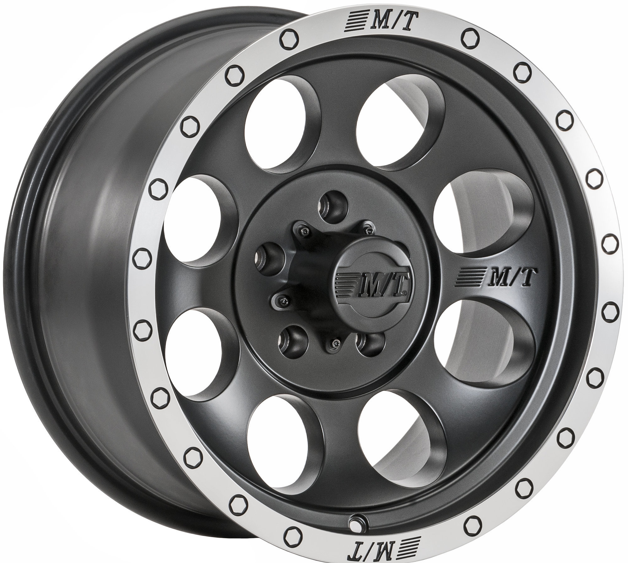 Mickey Thompson Classic Baja Lock Wheel for 74-92 Jeep Vehicles with 6x5.5 Lug Pattern