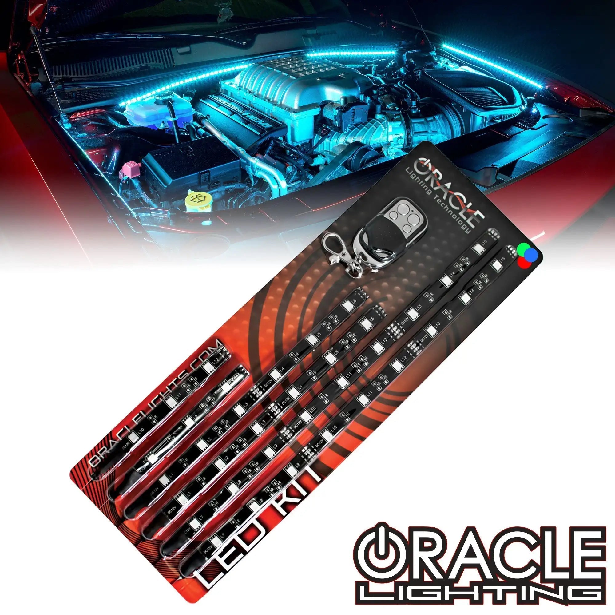 Oracle Lighting 2704-333 Engine Bay 5050 SMD Kit - RGB ColorSHIFT