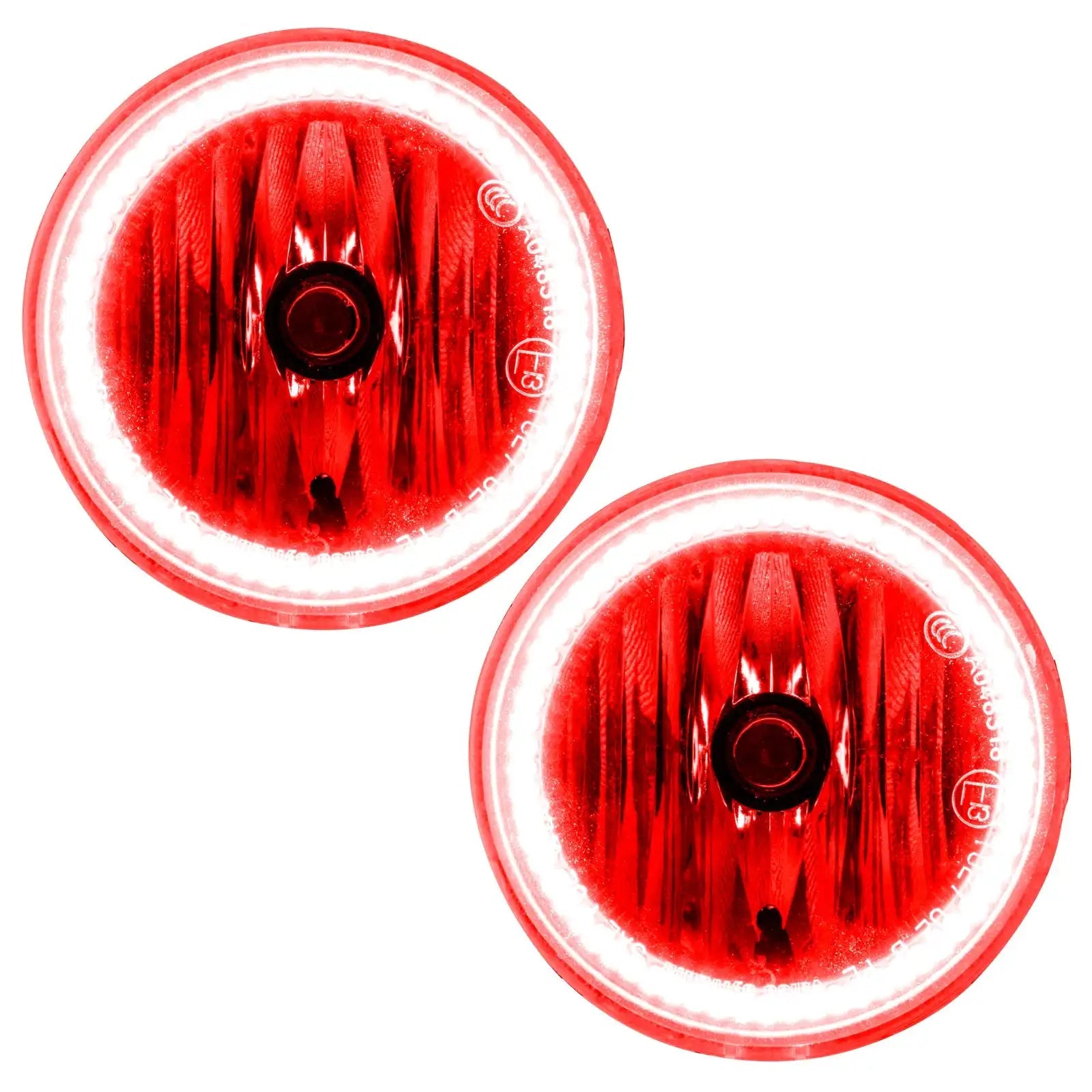Oracle Lighting 7019-003 2007-2011 Dodge Caliber Pre-Assembled LED Halo Fog Lights - Red