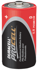 D 1.5 Volt Duracell-PC1300 12-Pack Procell-Alkaline Battery