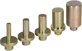 Sunex Tools 5 Pc. 12-50 Ton Zinc Plated Press Punch Kit