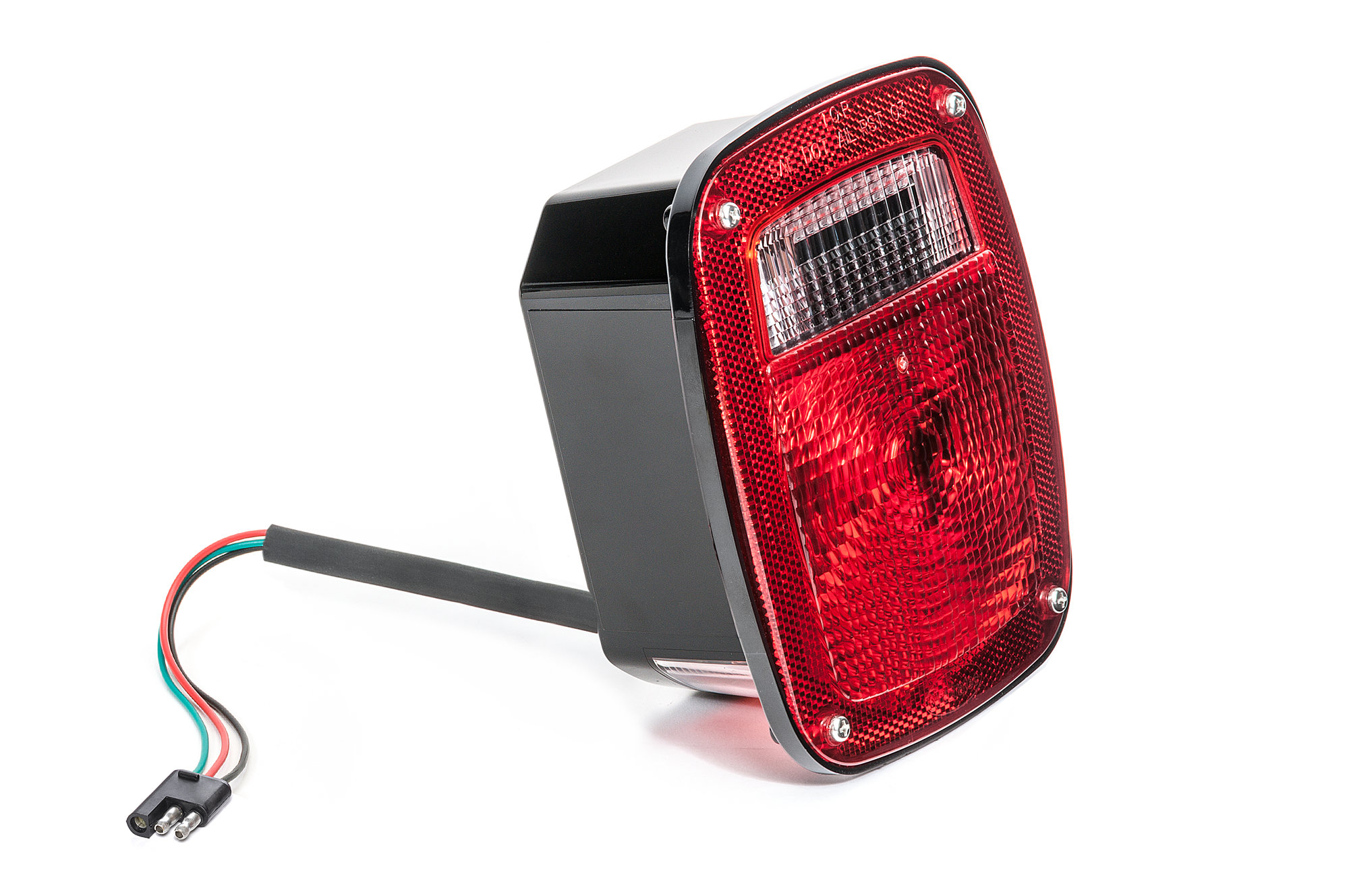 Quadratec 55213 01 Tail Light Assembly for Passenger Side on 76-80 Jeep CJ