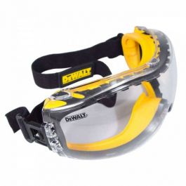 DeWalt Concealer Anti-Fog Safety Goggles - Clear