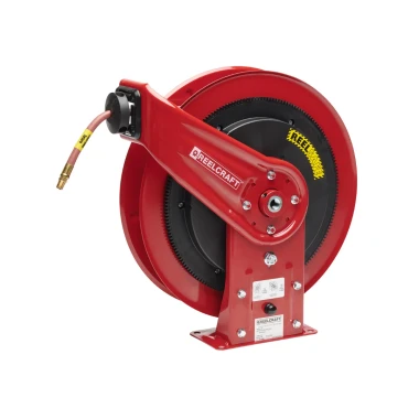 Reelcraft RS7850 OLP 1/2 in. x 50 ft. REELSAFE Controlled Return Hose Reel