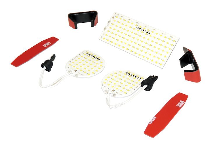 Crown Automotive RT28043 Interior LED Dome Light Kit for 11-18 Jeep Wrangler Unlimited JK 4 Door