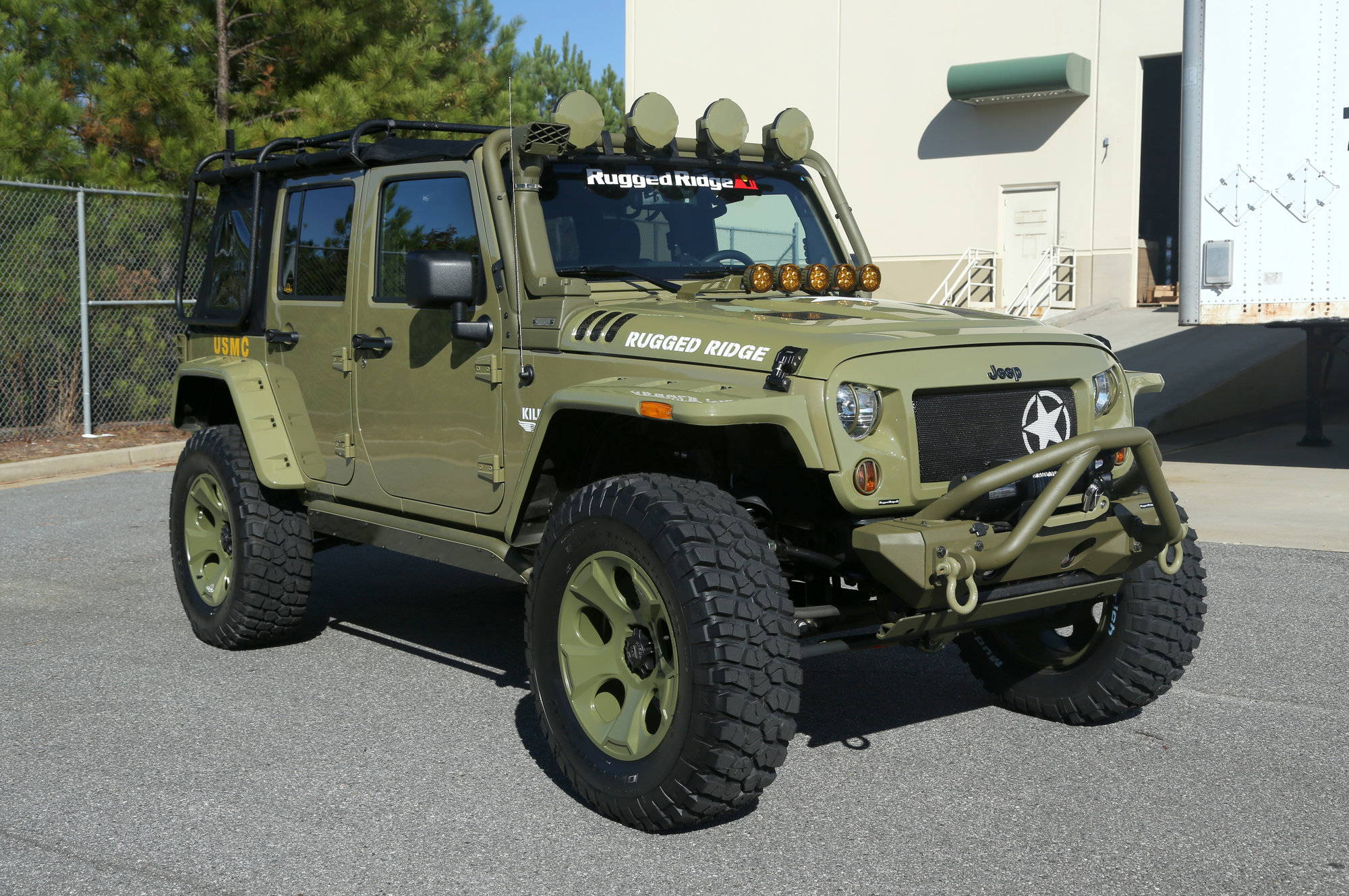 Rugged Ridge 11640.25 Hurricane Flat Fender Flares in Smooth Black for 07-18 Jeep Wrangler JK