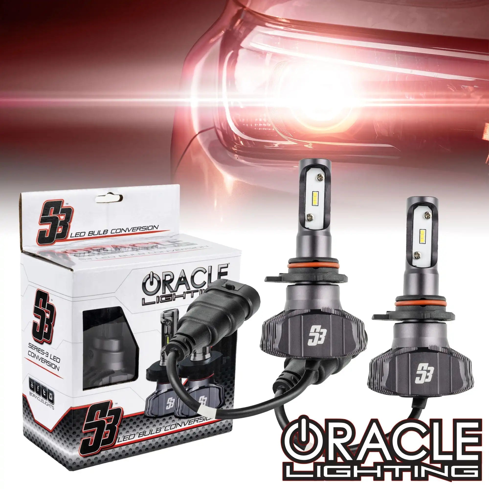 Oracle Lighting S5243-001 H1 - S3 LED Headlight Bulb Conversion Kit - 6000K