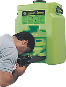 Portable Low-Profile Eyewash Station SAS5135 (Discontinued) See 203-32-000200-00