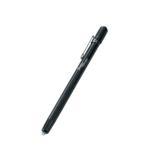 Stylus and #8482, 3 Cell Black Flashlight w/ Blue LED-1