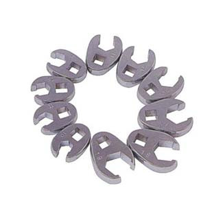 10 Piece 3/8 inDrive Metric Crowfoot Flare Nut Set