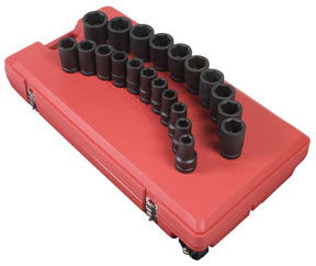 Sunex Tools 21 Pc. 1" Drive SAE Deep Impact Set SUU-5693