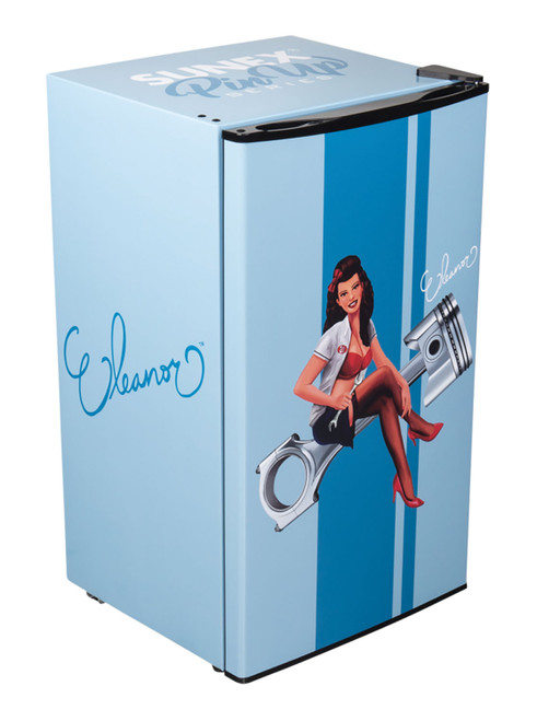 Sunex Tools Pin Up Girl 3.2 cubic foot Fridge- Eleanor (Discontinued)