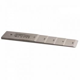 Stepped Wedge & Gauge 8" Pipe Gapping Tool - X-Large