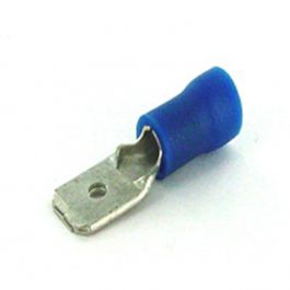 Insulated Quick Connectors - Male - 1/4" x 16-14ga - 10 Pack