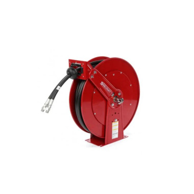 Reelcraft TH88050 OMP 1/2 in. x 50 ft. Twin Hydraulic Hose Reel