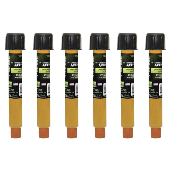 Tracer Products (6) 0.5 oz (15 ml) universal/ester EZ-Ject A/C dye