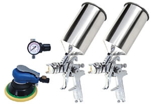 Titan 4 Pc. HVLP Dual Set-Up Spray Gun 19223